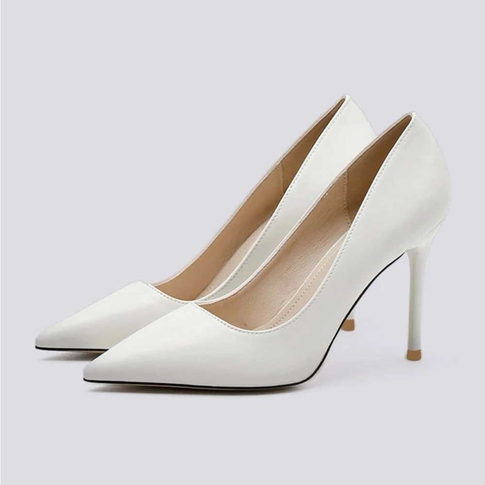 White heels